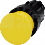 SIRIUS ACT 22mm z samop.żółty Przycisk grzybkowy tworzywo
