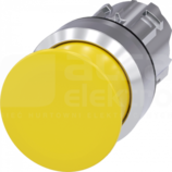 SIRIUS ACT 22mm z samop.żółty Przycisk grzybkowy metal