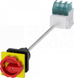 SENTRON 3P 32A czerwony/żółty Rozłącznik główny/awaryjny