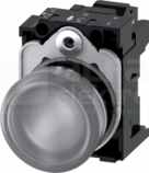 SIRIUS ACT 22mm 110VAC przezroczysty Lampka sygnalizacyjna+bl.LED metal