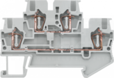 8WH20200AE00 0,14-1,5mm2 Zacisk dwupoziomowy szary