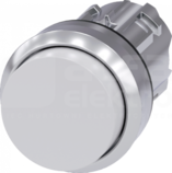 SIRIUS ACT 22mm z samop.biały Przycisk wystający metal