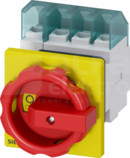 SENTRON 4P 32A czerwony/żółty Rozłącznik główny/awaryjny