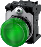SIRIUS ACT 22mm 110VAC zielony Lampka sygnalizacyjna+bl.LED metal