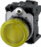 SIRIUS ACT 22mm 24VAC/DC żółty Lampka sygnalizacyjna+bl.LED tworzywo