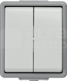 ŁĄCZNIK 2-BIEG.IP44 DELTA FLAT
