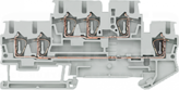 8WH20230AF00 0,08-2,5mm2 Zacisk dwupoziomowy szary