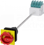 SENTRON 4P 16A czerwony/żółty Rozłącznik główny/awaryjny