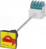 SENTRON 4P 16A czerwony/żółty Rozłącznik główny/awaryjny