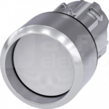 SIRIUS ACT 22mm z samop.biały Przycisk wystający metal