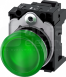 SIRIUS ACT 22mm 110VAC zielony Lampka sygnalizacyjna+bl.LED metal
