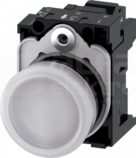 SIRIUS ACT 22mm 24VAC/DC biały Lampka sygnalizacyjna+bl.LED tworzywo