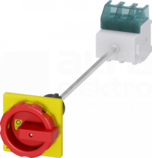 SENTRON 3P 63A czerwony/żółty Rozłącznik główny/awaryjny