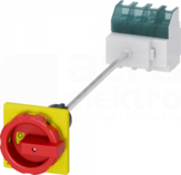SENTRON 4P 63A czerwony/żółty Rozłącznik główny/awaryjny