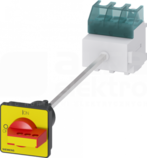 SENTRON 3P 63A czerwony/żółty Rozłącznik główny/awaryjny