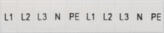 8WH81202AA15 L1,L2,L3,PE,N WLK. ZB5 Etykiety