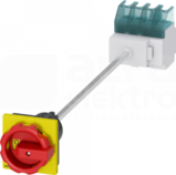 SENTRON 4P 32A czerwony/żółty Rozłącznik główny/awaryjny