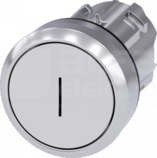 SIRIUS ACT 22mm z samop.I biały Przycisk płaski metal