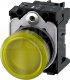 SIRIUS ACT 22mm 110VAC żółty Lampka sygnalizacyjna+bl.LED tworzywo