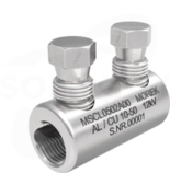 MSCL50  Al/Cu 10-50mm2 12kV 2xśruba Złączka śrubowa
