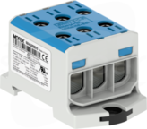 OTL50-3 3xAl/Cu 1,5-50mm2 1000V niebieski Zacisk uniwersalny 3 tory zwarte