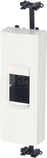 DLP-N 2M S300 65mm biały Uchwyt z pokrywą
