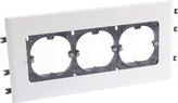 DLP-N 3xfi60 SISTENA 130mm biały Uchwyt z pokrywą