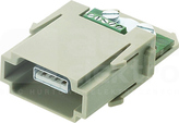 HAN MODULAR 4 1A 50V Wkład stykowy do złącz męski