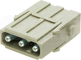 HAN MODULAR 3 40A 690V 2,5-8mm2 Wkład stykowy do złącz męski