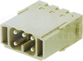 HAN MODULAR 5 16A 400V 0,14-2,5mm2 Wkład stykowy do złącz męski