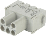 HAN MODULAR 5 16A 400V 0,14-2,5mm2 Wkład stykowy do złącz żeński