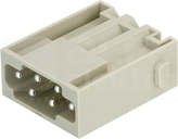 HAN MODULAR 6 16A 500V 0,5-2,5mm2 Wkład stykowy do złącz męski