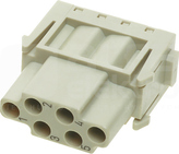 HAN MODULAR 6 16A 500V 0,14-4mm2 Wkład stykowy do złącz żeński
