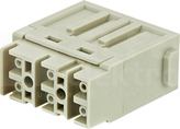 HAN MODULAR 6 Wkład stykowy do złącz żeński