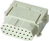 HAN MODULAR 25 04A 50V 0,08-0,52mm2 Wkład stykowy do złącz żeński