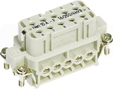 HAN 10A 16A 250V 0,75-2,5mm2 Wkład stykowy do złącz żeński