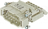 HAN 10E 16A 500V 0,2-2,5mm2 Wkład stykowy do złącz męski