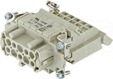 HAN 10E 16A 500V 0,2-2,5mm2 Wkład stykowy do złącz żeński