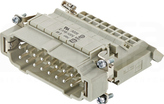 HAN 16E 16A 500V 0,2-2,5mm2 Wkład stykowy do złącz męski