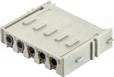 HAN YELLOCK 5 10A 500V 0,25-1,5mm2 Wkład stykowy do złącz męski