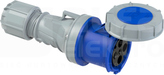 POWER TWIST 63A 4P 9H 250V IP67 Gniazdo przenośne