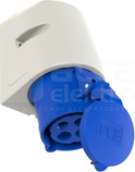 32A 4P 230V IP44 Gniazdo stałe