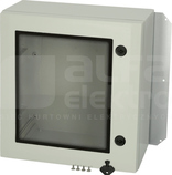 ARCA 505021W 500x500x210 IP65 Szafka PC zamk.2-pkt