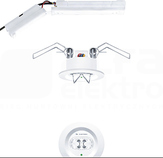 RESCLITE PRO MRCR MINI ESC E1D WH Oprawa LED