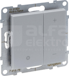 SUNO 5-75W  aluminium Ściemniacz przyciskowy LED