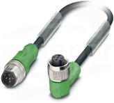 SAC-5P-M12MS/0,3-PVC/M12FR Kabel czujnika/urządzenia wykonawczego
