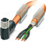 SAC-4P- 1,5-PUR/M12FRS PE SH Kabel mocy