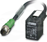 SAC-3P-M12MS/0,6-PUR/BI-1L-ZKS Sensor/actuator cable