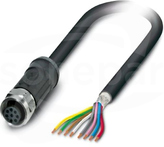 SAC-8P-10,0-28X/M12FS SH OD Kabel czujnika/urządzenia wykonawczego