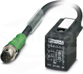 SAC-3P-M12MS/5,0-PUR/B-1L-Z Kabel czujnika/urządzenia wykonawczego